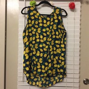 The Limited Lemon Shirt Beyoncé Flowy